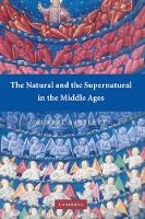 Book Cover for The Natural and the Supernatural in the Middle Ages by Robert University of St Andrews, Scotland Bartlett