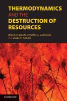 Book Cover for Thermodynamics and the Destruction of Resources by Bhavik R. (Professor, Ohio State University) Bakshi