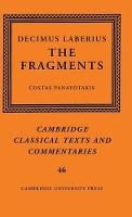 Book Cover for Decimus Laberius by Costas Reader in Classics, University of Glasgow Panayotakis