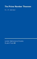 Book Cover for The Prime Number Theorem by G J O Lancaster University Jameson