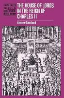 Book Cover for The House of Lords in the Reign of Charles II by Andrew Swatland