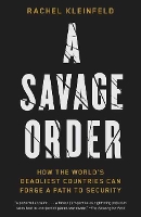 Book Cover for A Savage Order by Rachel Kleinfeld