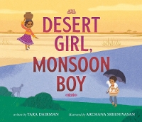 Book Cover for Desert Girl, Monsoon Boy by Tara Dairman