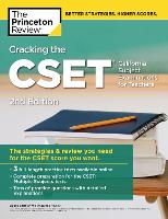 Book Cover for Cracking the CSET (California Subject Examinations for Teachers) by Princeton Review