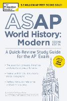 Book Cover for ASAP World History: Modern by Princeton Review