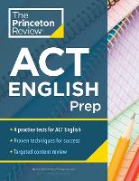 Book Cover for Princeton Review ACT English Prep by Princeton Review