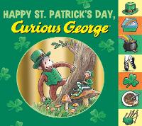 Book Cover for Happy St. Patrick's Day, Curious George by Cynthia Platt