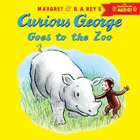 Book Cover for Curious George Goes to the Zoo With Downloadable Audio by H. A. Rey