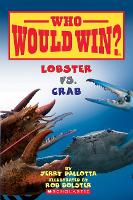 Book Cover for Lobster vs. Crab (Who Would Win?) by Jerry Pallotta