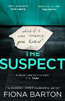 Book Cover for The Suspect by Fiona Barton