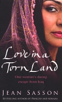 Book Cover for Love In A Torn Land by Jean Sasson