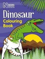 Book Cover for Dinosaur Colouring Book by Natural History Museum