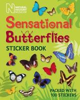 Book Cover for Sensational Butterflies Sticker Book by Natural History Museum