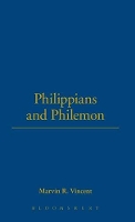 Book Cover for Philippians and Philemon by Marvin R. Vincent