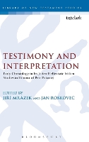 Book Cover for Testimony and Interpretation by Jan Roskovec, Jiri Mrazek