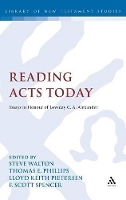 Book Cover for Reading Acts Today by Dr Steve (Trinity College, Bristol, UK) Walton