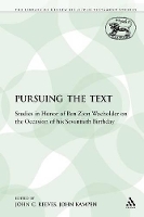 Book Cover for Pursuing the Text by John C. Reeves