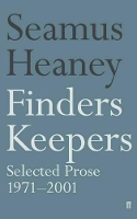 Book Cover for Finders Keepers by Seamus Heaney