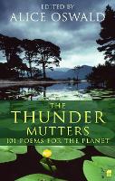 Book Cover for The Thunder Mutters by Alice Oswald