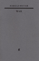 Book Cover for War by Harold Pinter