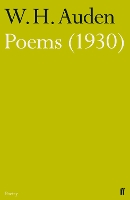 Book Cover for Poems (1930) by W.H. Auden