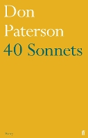 Book Cover for 40 Sonnets by Don Paterson