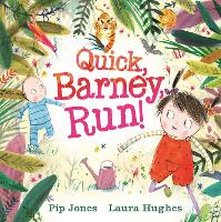 Book Cover for Quick, Barney, RUN! by Pip Jones