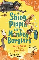 Book Cover for Shiny Pippin and the Monkey Burglars by Harry Heape