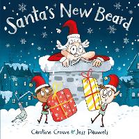 Book Cover for Santa's New Beard by Caroline Crowe