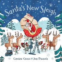 Book Cover for Santa's New Sleigh by Caroline Crowe
