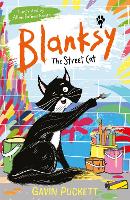 Book Cover for Blanksy, the Street Cat by Gavin Puckett