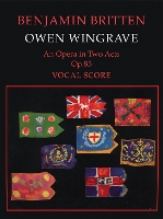 Book Cover for Owen Wingrave by Benjamin Britten