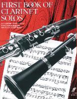 Book Cover for First Book Of Clarinet Solos by John Davies