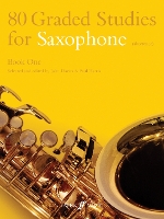 Book Cover for 80 Graded Studies for Saxophone Book One by John Davies