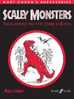 Book Cover for Scaley Monsters by Mary Cohen