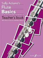 Book Cover for Flute Basics Teacher's Book by Sally Adams