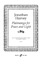 Book Cover for Plainsongs for Peace and Light by Jonathan Harvey