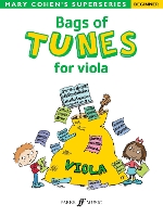 Book Cover for Bags Of Tunes for Viola by Mary Cohen