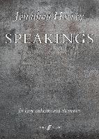 Book Cover for Speakings by Jonathan Harvey