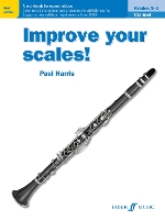 Book Cover for Improve your scales! Clarinet Grades 1-3 by Paul Harris