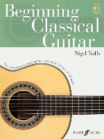 Book Cover for Beginning Classical Guitar by Nigel Tuffs