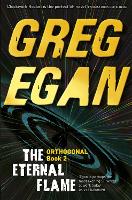 Book Cover for The Eternal Flame by Greg Egan