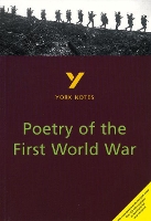 Book Cover for Poetry of the First World War: York Notes for GCSE by Hana Sambrook