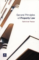 Book Cover for General Principles of Property Law by Sukhninder Panesar