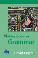 Book Cover for Making Sense of Grammar by David Crystal