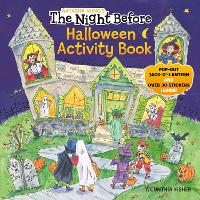 Book Cover for The Night Before Halloween Activity Book by Natasha Wing