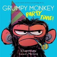 Book Cover for Grumpy Monkey Party Time! by Suzanne Lang, Max Lang