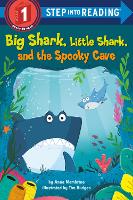 Book Cover for Big Shark, Little Shark, and the Spooky Cave by Anna Membrino