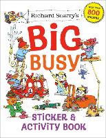 Book Cover for Richard Scarry's Big Busy Sticker & Activity Book by Richard Scarry