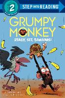 Book Cover for Grumpy Monkey Ready, Set, Bananas! by Suzanne Lang